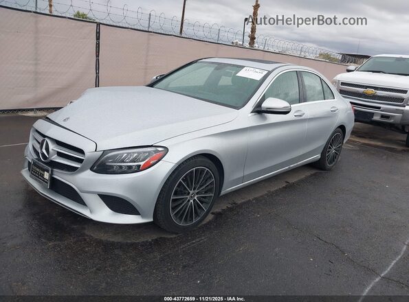 W1KWF8DB4MR628895 2021 MERCEDES-BENZ C-CLASS Silver Vista interior de 360 grados