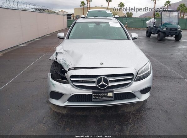 W1KWF8DB4MR628895 2021 MERCEDES-BENZ C-CLASS Silver Vista frontal
