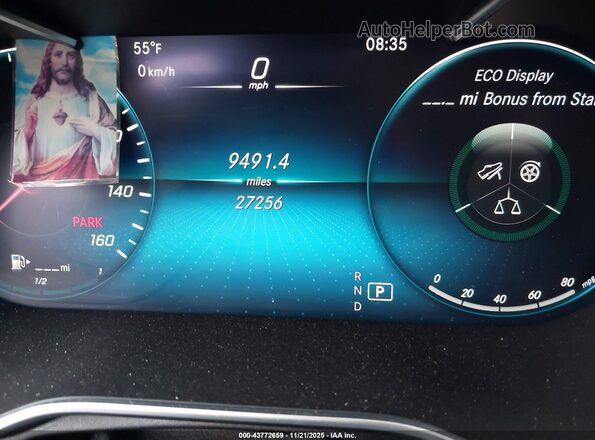 W1KWF8DB4MR628895 2021 MERCEDES-BENZ C-CLASS Silver Vista de los asientos traseros