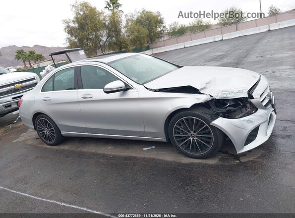 W1KWF8DB4MR628895 2021 MERCEDES-BENZ C-CLASS Silver Vista interior trasera