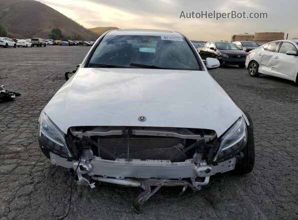 W1KWF8DB4MR638892 2021 MERCEDES-BENZ C White Դիմացի տեսք