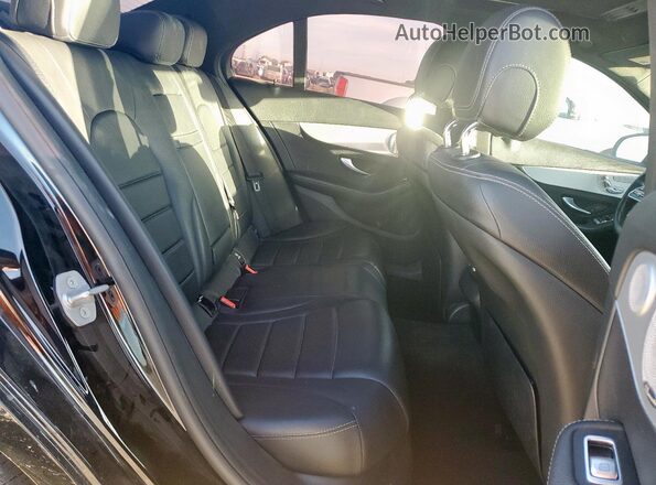 W1KWF8DB4MR649097 2021 MERCEDES-BENZ C Black Rear seats view