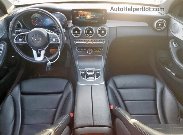 W1KWF8DB4MR649097 2021 MERCEDES-BENZ C Black Dashboard view