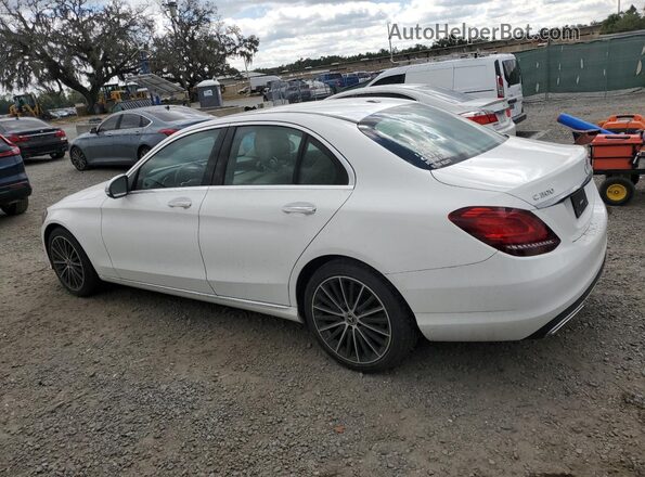 W1KWF8DB4MR651187 2021 MERCEDES-BENZ C White უკანა მარცხენა