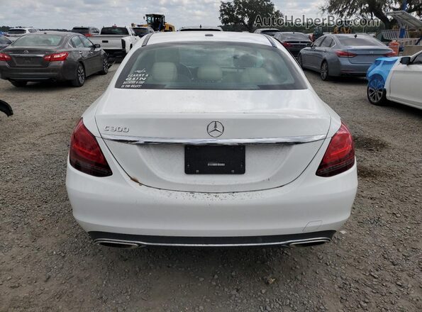 W1KWF8DB4MR651187 2021 MERCEDES-BENZ C White უკანა ხედი