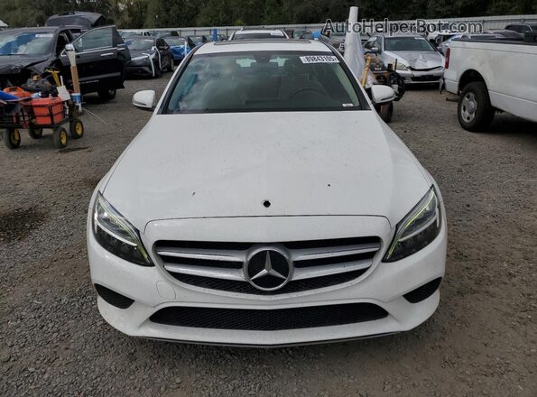 W1KWF8DB4MR651187 2021 MERCEDES-BENZ C White წინა ხედი