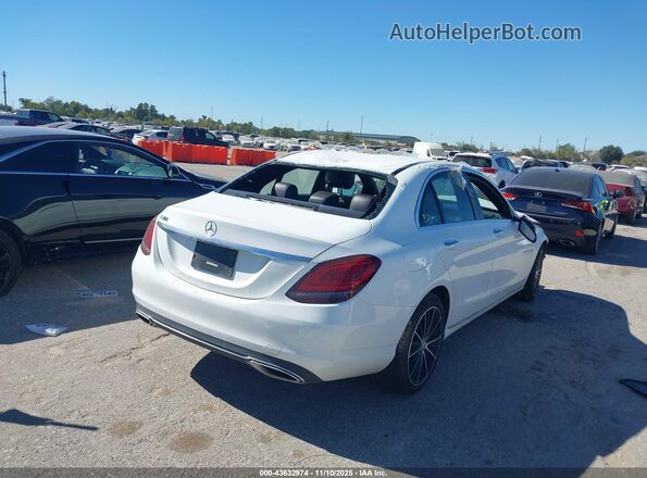W1KWF8DB5MR652896 2021 MERCEDES-BENZ C-CLASS White Trasero derecho