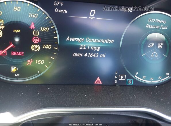 W1KWF8DB5MR652896 2021 MERCEDES-BENZ C-CLASS White Vista de los asientos traseros