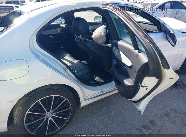 W1KWF8DB5MR652896 2021 MERCEDES-BENZ C-CLASS White Vista de la etiqueta del VIN
