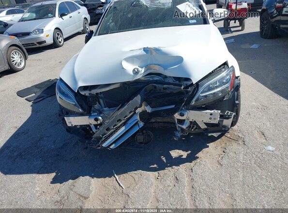 W1KWF8DB5MR652896 2021 MERCEDES-BENZ C-CLASS White Vista frontal