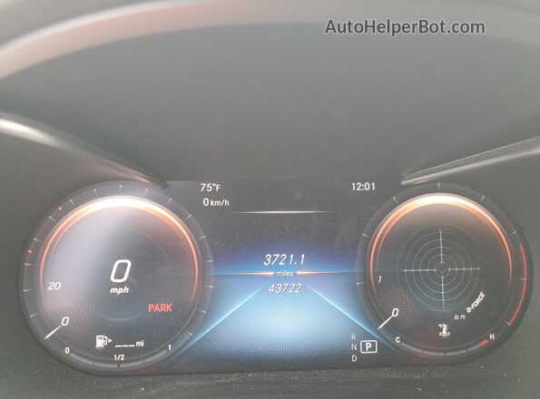 W1KWF8DB6MR644452 2021 MERCEDES-BENZ C Charcoal Vista del cuadro de instrumentos