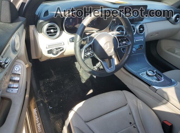W1KWF8DB6MR650574 2021 MERCEDES-BENZ C Gray Widok deski rozdzielczej