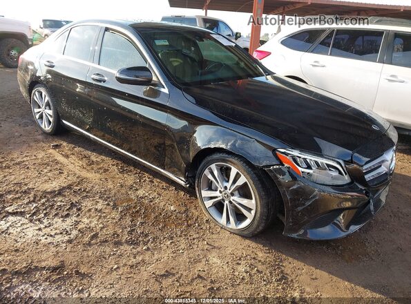 W1KWF8DB7LR570022 2020 MERCEDES-BENZ C-CLASS Black Դիմացի տեսք