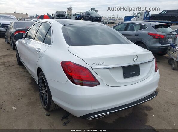 W1KWF8DB7LR594966 2020 MERCEDES-BENZ C-CLASS White Задня ліва чверть