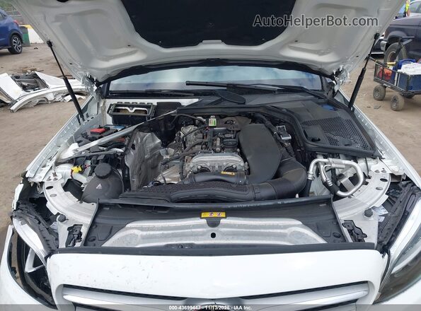 W1KWF8DB7LR594966 2020 MERCEDES-BENZ C-CLASS White Вид ззаду