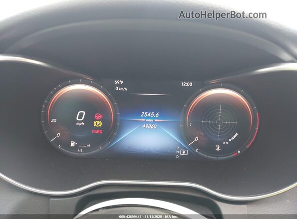 W1KWF8DB7LR594966 2020 MERCEDES-BENZ C-CLASS White Вид задніх сидінь