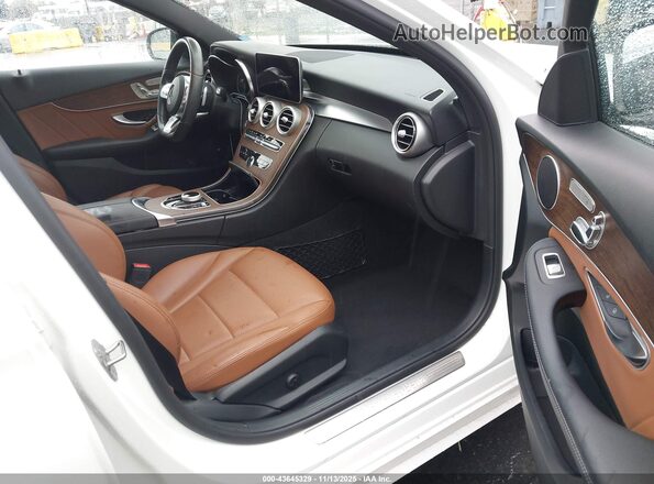 W1KWF8DB8LR570787 2020 MERCEDES-BENZ C-CLASS White Вид салону спереду