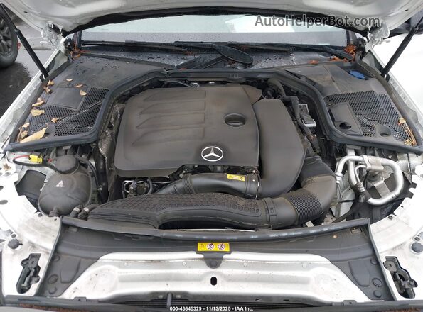 W1KWF8DB8LR570787 2020 MERCEDES-BENZ C-CLASS White Вид ззаду
