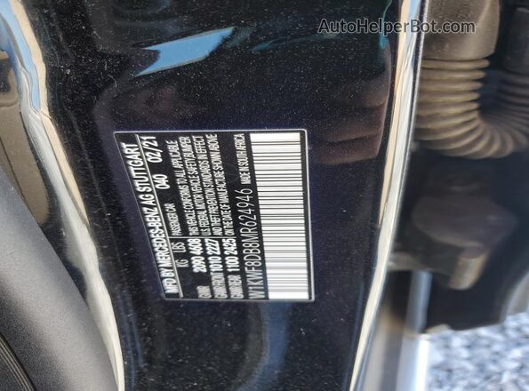 W1KWF8DB8MR624946 2021 MERCEDES-BENZ C Черный Вид подкапотного пространства