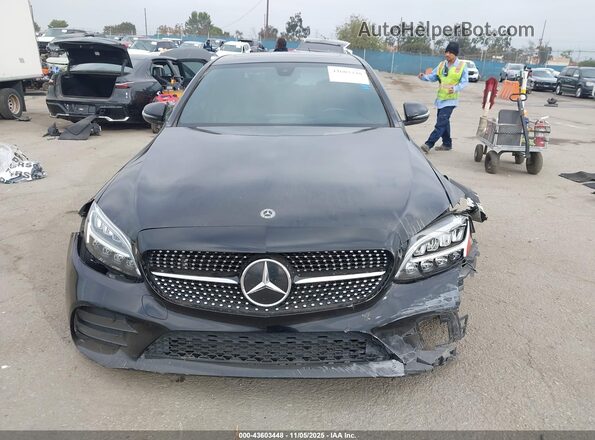 W1KWF8DBXMR644504 2021 MERCEDES-BENZ C-CLASS Black Instrument cluster view