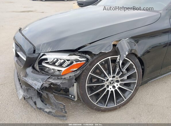 W1KWF8DBXMR644504 2021 MERCEDES-BENZ C-CLASS Black Front view