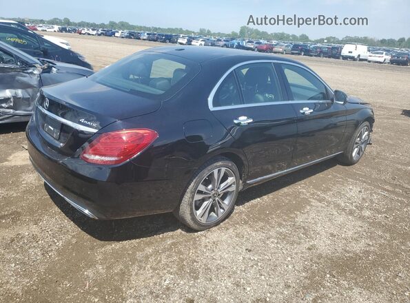 W1KWF8EB0MR633980 2021 MERCEDES-BENZ C Black უკანა მარჯვენა