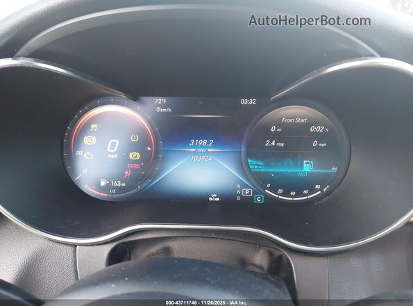 W1KWF8EB1MR614659 2021 MERCEDES-BENZ C-CLASS Black უკანა სავარძლების ხედი