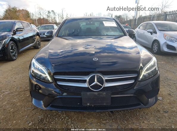 W1KWF8EB1MR614659 2021 MERCEDES-BENZ C-CLASS Black ხელსაწყოთა პანელის ხედი