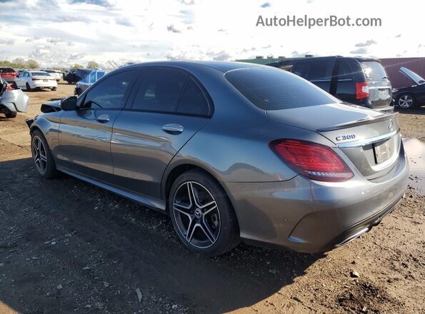 W1KWF8EB2MR611396 2021 MERCEDES-BENZ C Gray Rear left