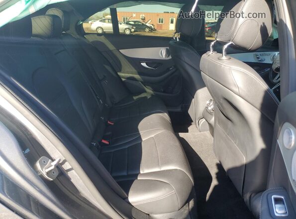 W1KWF8EB2MR611396 2021 MERCEDES-BENZ C Gray Rear seats view