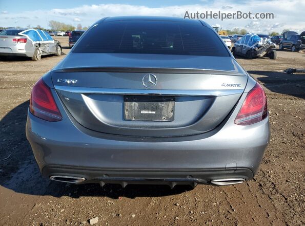 W1KWF8EB2MR611396 2021 MERCEDES-BENZ C Gray Rear view