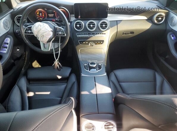 W1KWF8EB2MR611396 2021 MERCEDES-BENZ C Gray Dashboard view