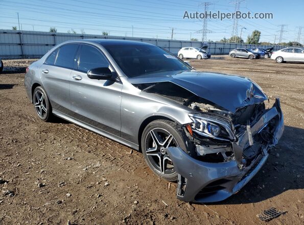W1KWF8EB2MR611396 2021 MERCEDES-BENZ C Gray Front right