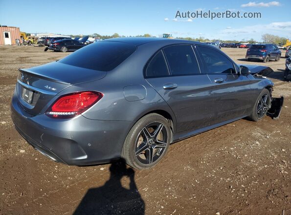 W1KWF8EB2MR611396 2021 MERCEDES-BENZ C Gray Rear right