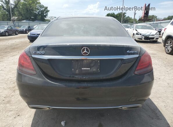 W1KWF8EB3MR638610 2021 MERCEDES-BENZ C Black Vista trasera