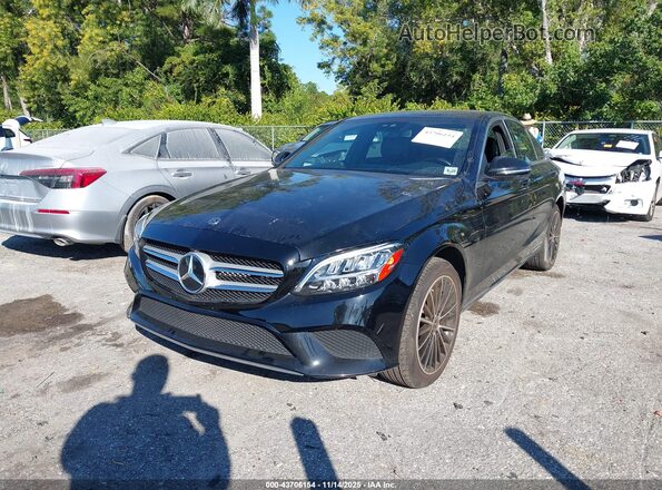W1KWF8EB3MR649445 2021 MERCEDES-BENZ C-CLASS Black Widok z przodu