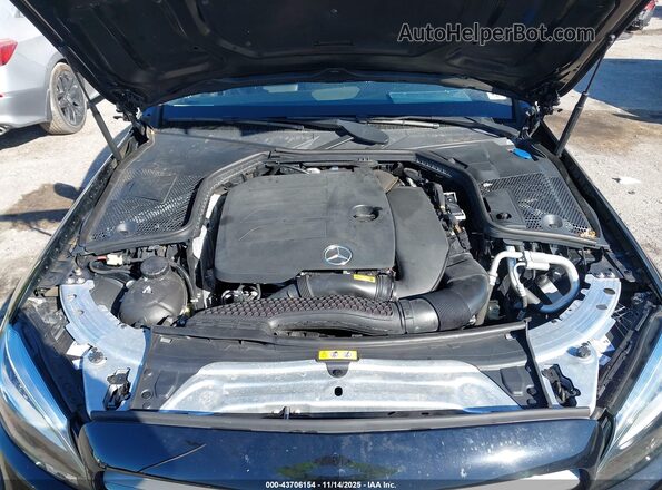 W1KWF8EB3MR649445 2021 MERCEDES-BENZ C-CLASS Black Widok z tyłu