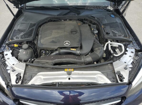 W1KWF8EB4LR594891 2020 MERCEDES-BENZ C Blue უკანა სალონის ხედი