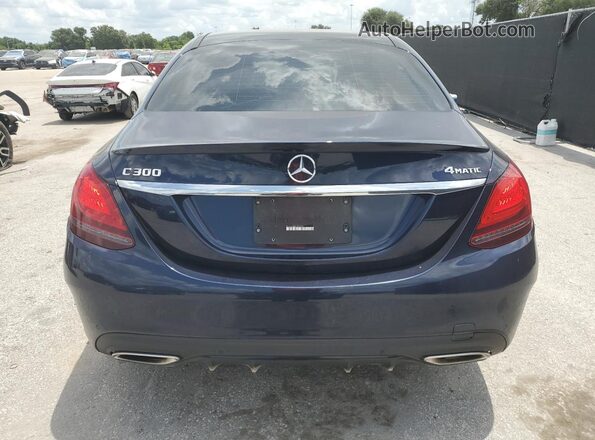 W1KWF8EB4LR594891 2020 MERCEDES-BENZ C Blue უკანა ხედი