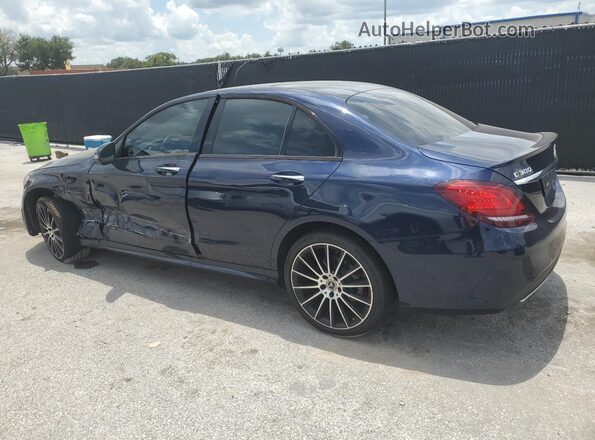 W1KWF8EB4LR594891 2020 MERCEDES-BENZ C Blue უკანა მარცხენა