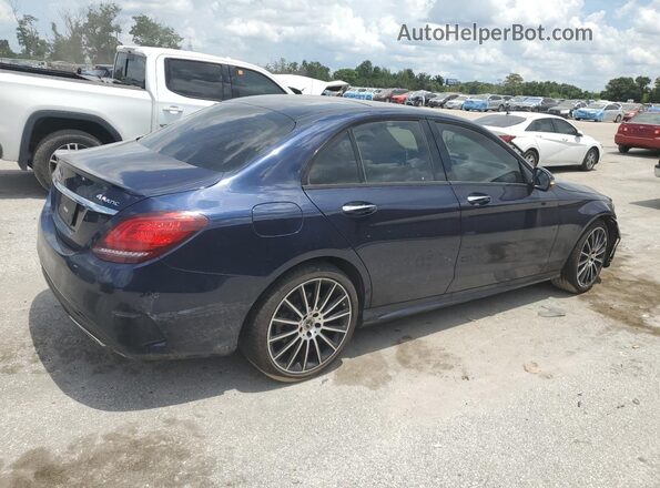W1KWF8EB4LR594891 2020 MERCEDES-BENZ C Blue უკანა მარჯვენა