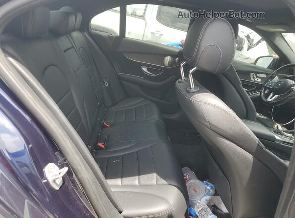 W1KWF8EB4LR594891 2020 MERCEDES-BENZ C Blue უკანა სავარძლების ხედი