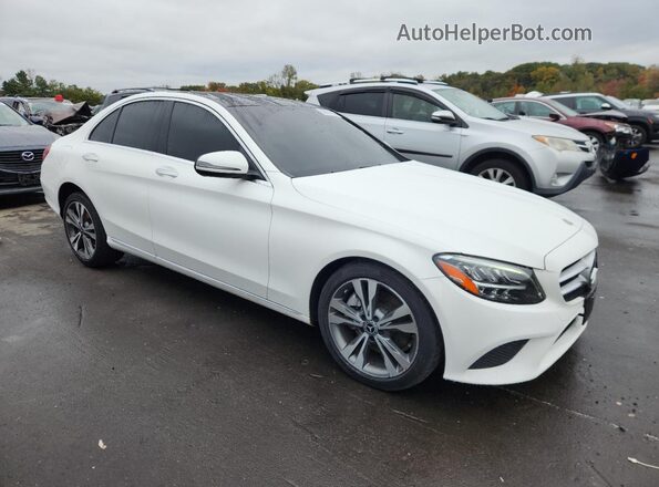 W1KWF8EB6LR595251 2020 MERCEDES-BENZ C White Front right