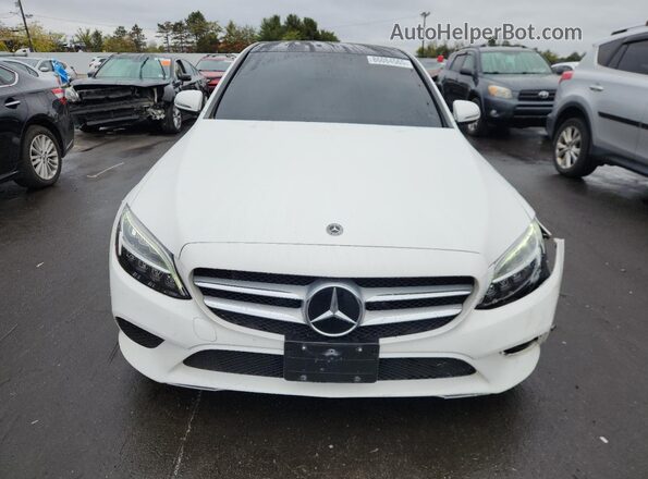 W1KWF8EB6LR595251 2020 MERCEDES-BENZ C White Front view