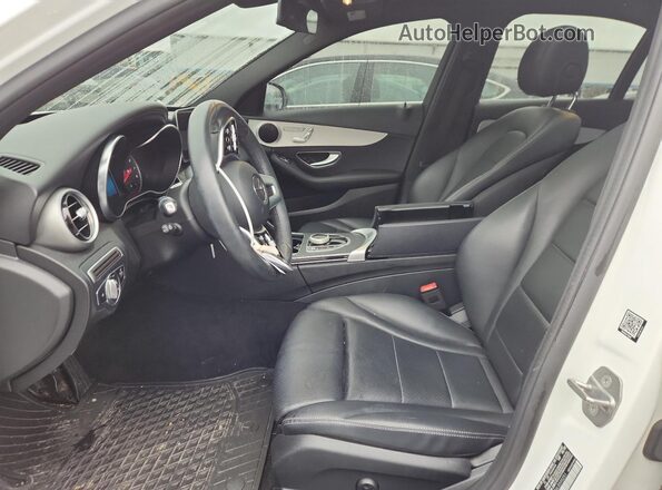 W1KWF8EB6LR595251 2020 MERCEDES-BENZ C White Rear interior view