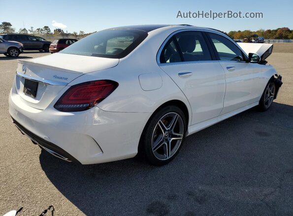 W1KWF8EB6MR628847 2021 MERCEDES-BENZ C-CLASS White Հետևի աջ