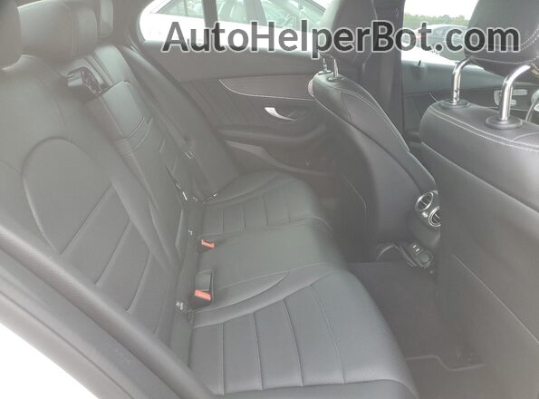 W1KWF8EB7MR638139 2021 MERCEDES-BENZ C White Rear seats view