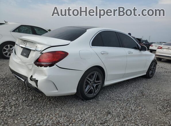 W1KWF8EB7MR638139 2021 MERCEDES-BENZ C White Rear right