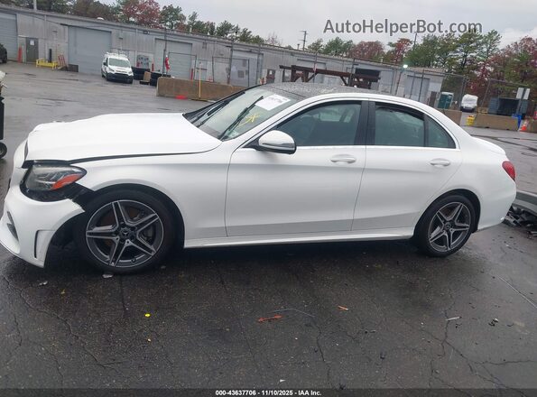 W1KWF8EB7MR647844 2021 MERCEDES-BENZ C-CLASS White Вид задньої частини салону