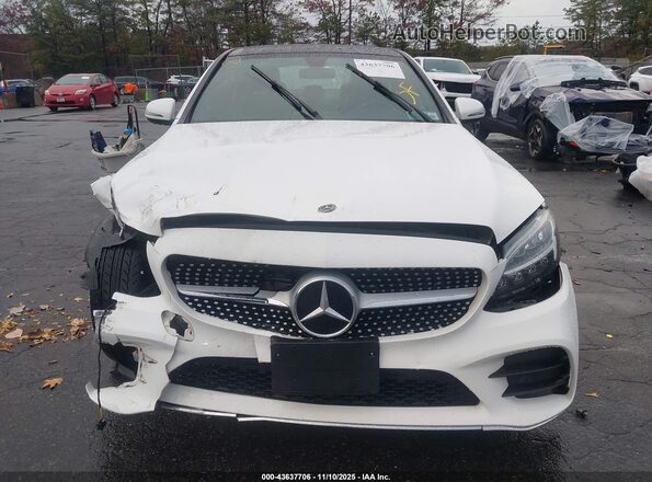 W1KWF8EB7MR647844 2021 MERCEDES-BENZ C-CLASS White Вид панелі приладів